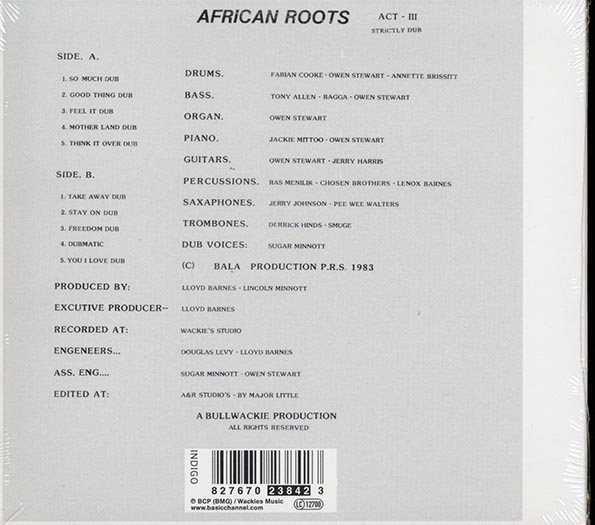 Wackie's - African Roots Act 3