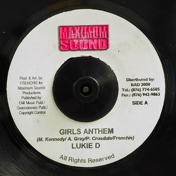 Lukie D - Girls Anthem  /  Version