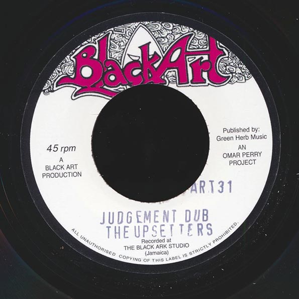 Clive Hylton - Judgement Day  /  The Upsetters - Wild Judged Dub