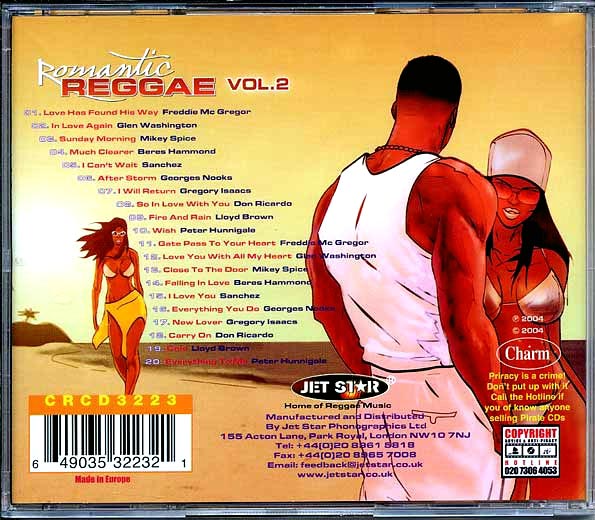 Romantic Reggae Volume 2