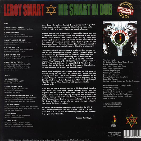 Leroy Smart - Mr. Smart In Dub