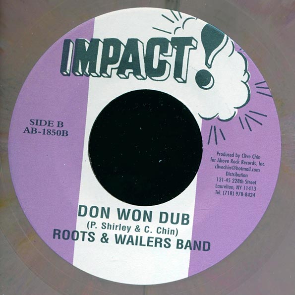 Roots & Wailers Band - Evil That You Do  /  Roots & The Wailers Band - Don Won Dub