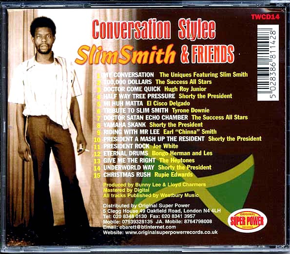 Slim Smith & Friends - Conversation Stylee