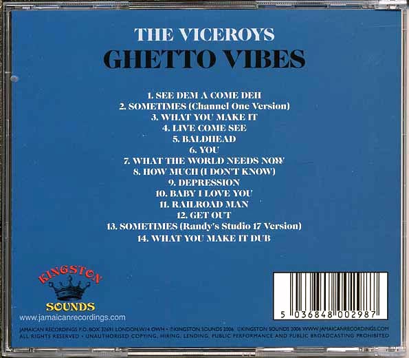 The Viceroys - Ghetto Vibes