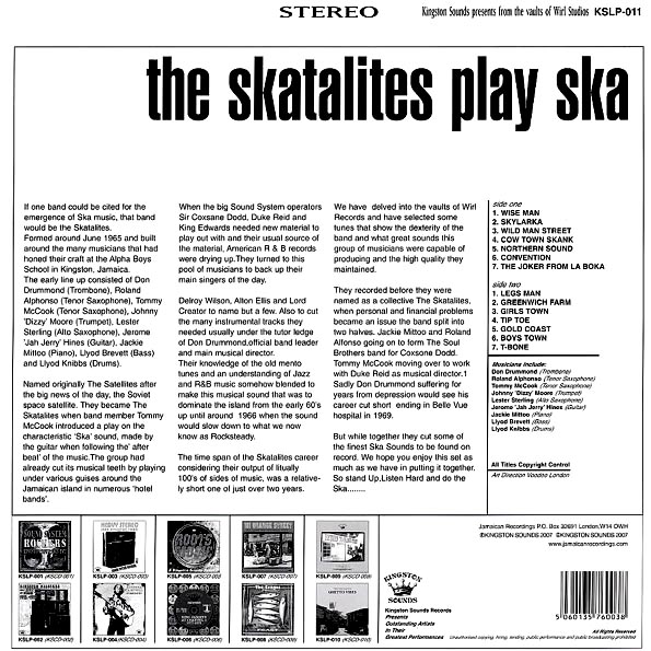 The Skatalites - The Skatalites Play Ska