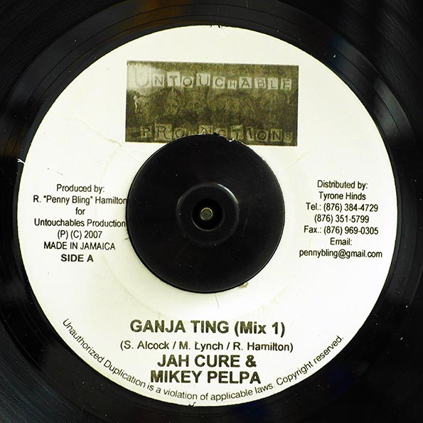Jah Cure, Mikey Pelpa - Ganja Ting  /  Jah Cure, Mikey Pelpa - Ganja Ting (Mix 2)