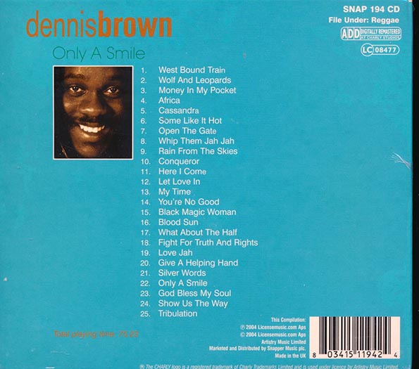 Dennis Brown - Only A Smile