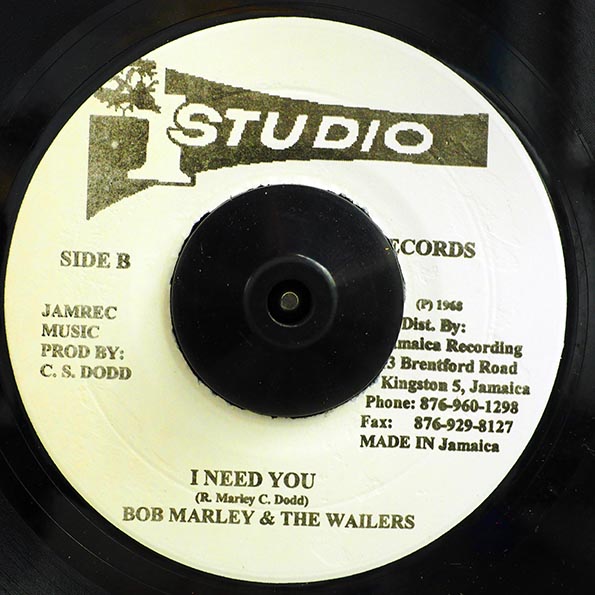 Ken Boothe - Don't Want To See You Cry  /  Bunny Wailer & The Wailers - I Need You