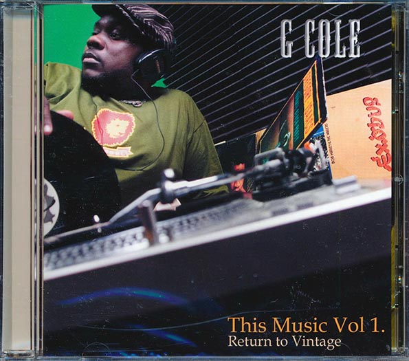 G Cole - This Music Volume 1: Return To Vintage