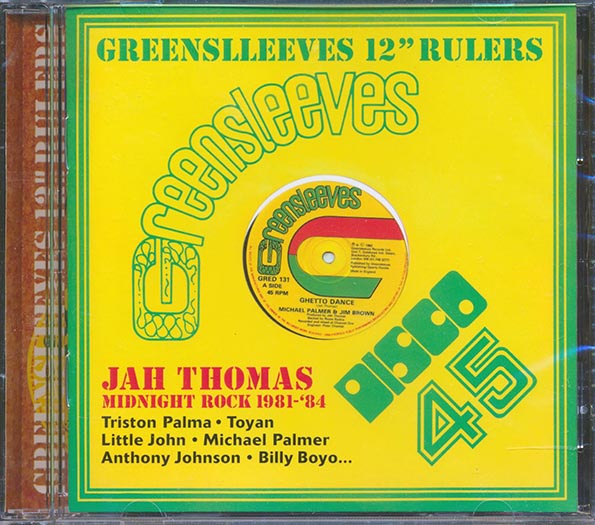 Greensleeves 12 Inch Rulers: Jah Thomas Midnight Rock 1981-1984
