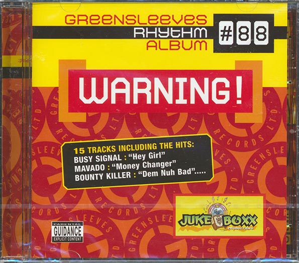 Greensleeves Rhythm Album: Warning