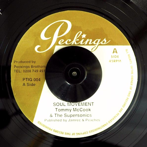 Tommy McCook & The Supersonics - Soul Movement  /  King Sporty & The Supersonics - For Your Desire