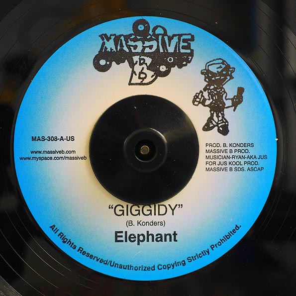 Elephant Man - Giggidy  /  Hard Grind Version