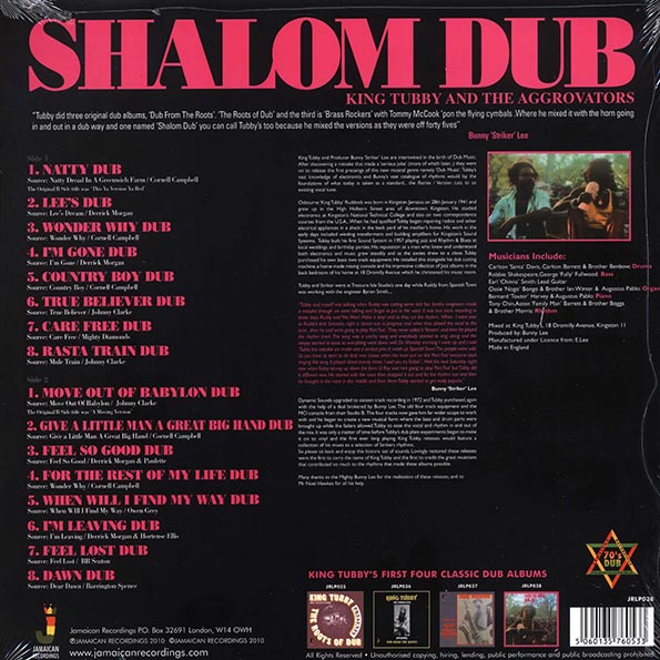 King Tubby - Shalom Dub