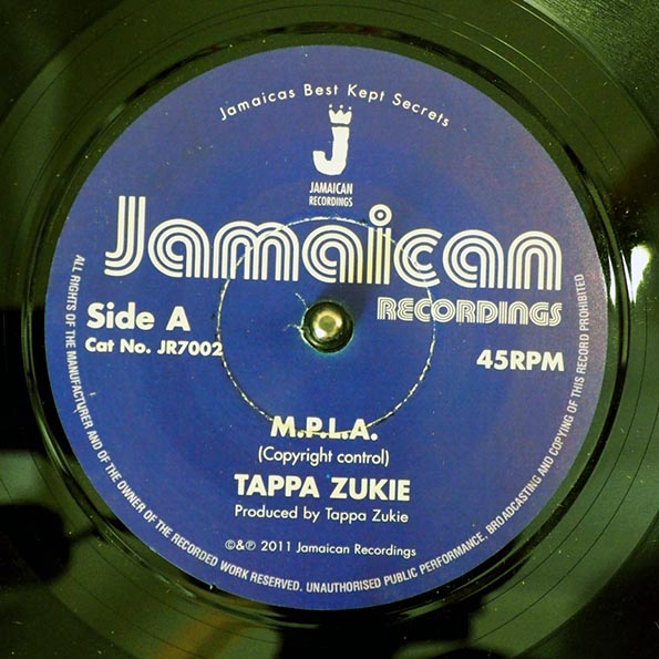 Tappa Zukie - MPLA  /  Version