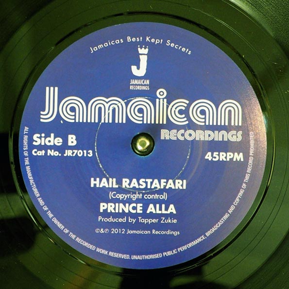 Prince Alla - Royal Throne Room  /  Prince Alla - Hail Rastafari