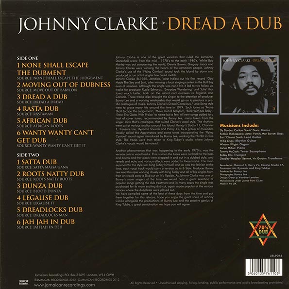 Johnny Clarke - Dread A Dub