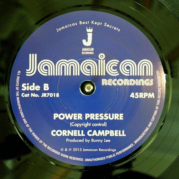 The Upsetters, The Aggrovators - Labrish  /  Cornell Campbell - Power Pressure