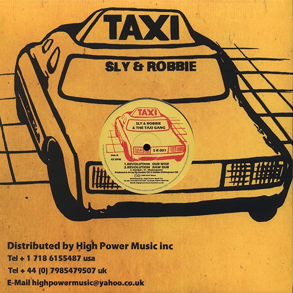 Dennis Brown - Revolution (Extended Mix)  /  Sly & Robbie - Dub Wise; Sly & Robbie - Raw Dub