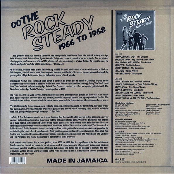 Do The Rock Steady: 1966-1968