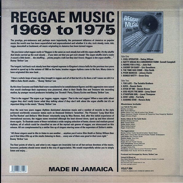 Reggae Music 1969-1975