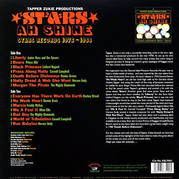 Stars Ah Shine: Stars Records 1976-1988