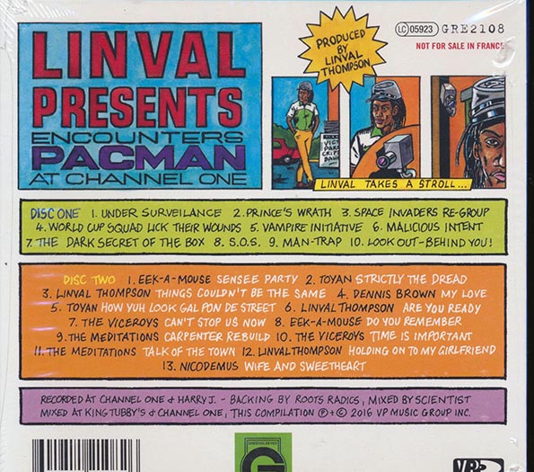 Scientist - Linval Presents Encounters Pac-Man + Bonus Vocals CD