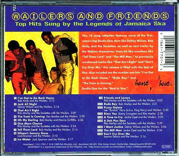Bob Marley - Top Hits Sung By The Legends Of Jamaica Ska (Wailers & Friends)