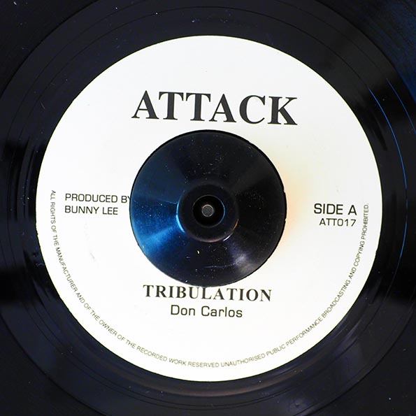 Don Carlos - Tribulation  /  King Tubby - Tribulation Dub