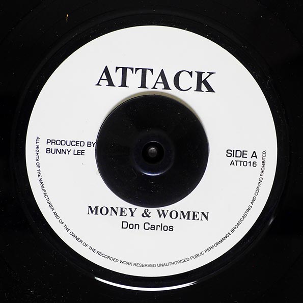 Don Carlos - Money And Woman  /  King Tubby - Money Dub