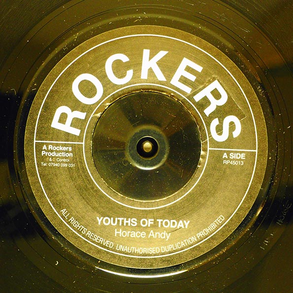 Horace Andy - Youths Of Today  /  Rockers All Stars - Version