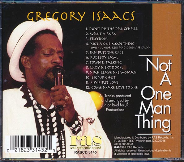Gregory Isaacs - Not A One Man Thing