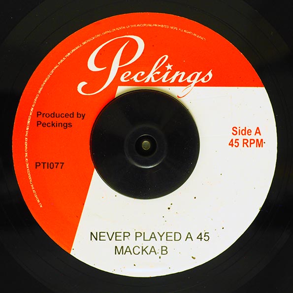 Macka B - Never Played A 45  /  Leanna - Grapevine