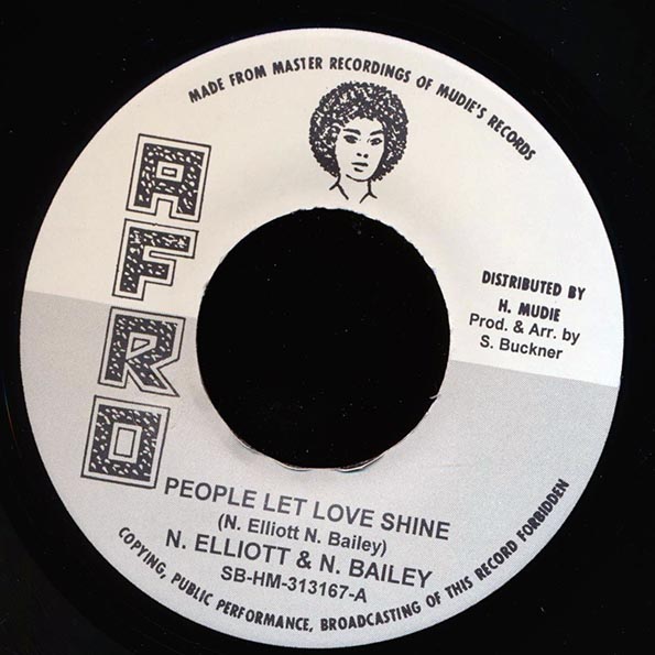 N Elliott, N Bailey - People Let Love Shine  /  The Jet Sets - Too Much