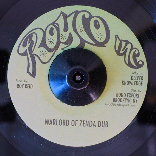 I Roy - Fire In A Wire  /  Warlord Of Zenda Dub