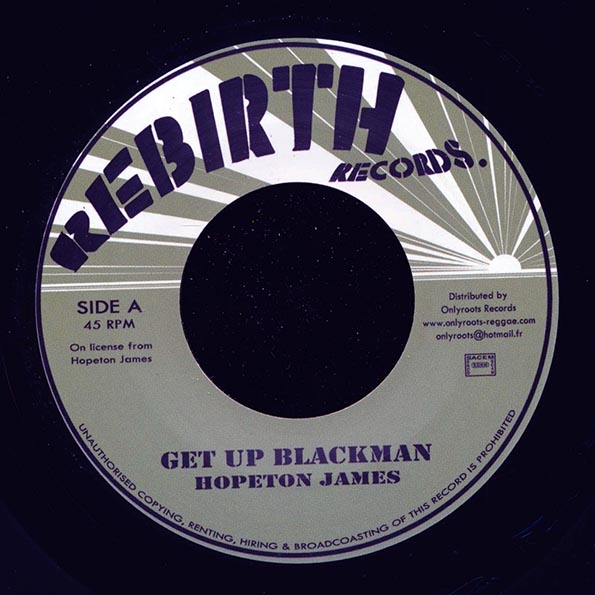 Hopeton James - Get Up Blackman  /  Version