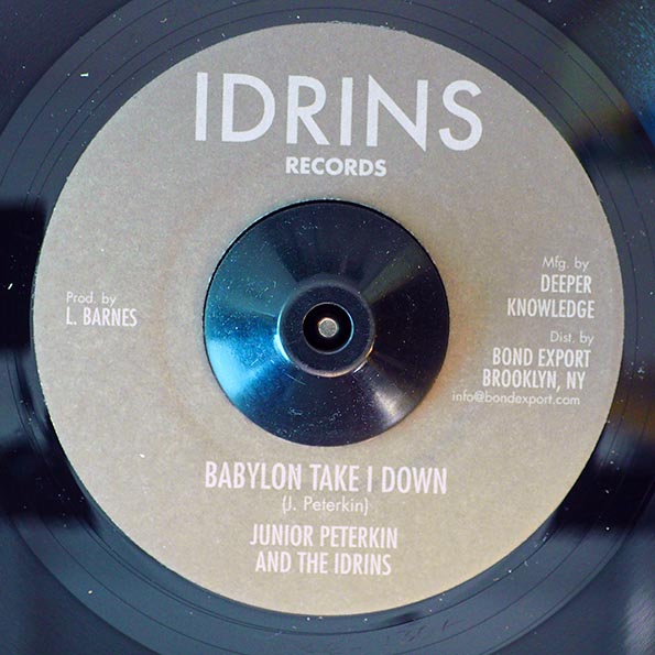 Jr. Peterkin & The Idrins - Babylon Take I Down  /  Version