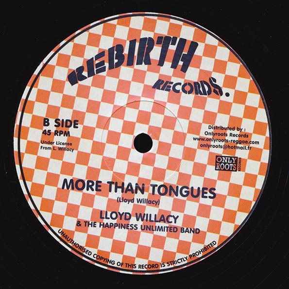 Lloyd Willacy - Bacra Massa (Extended Mix)  /  Lloyd Willacy - More Than Tongues (Extended Mix)
