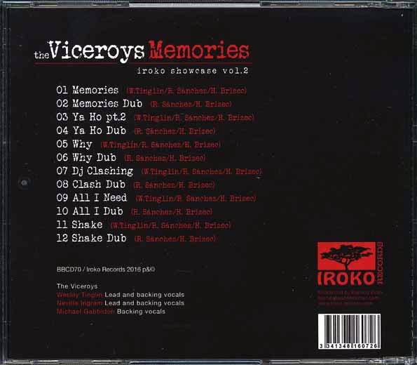 The Viceroys - Memories: Iroko Showcase Volume 2