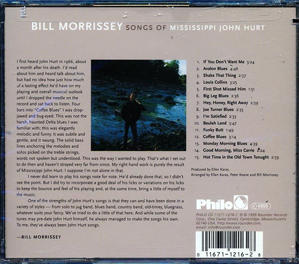 Bill Morrissey - Songs Of Mississippi John Hurt
