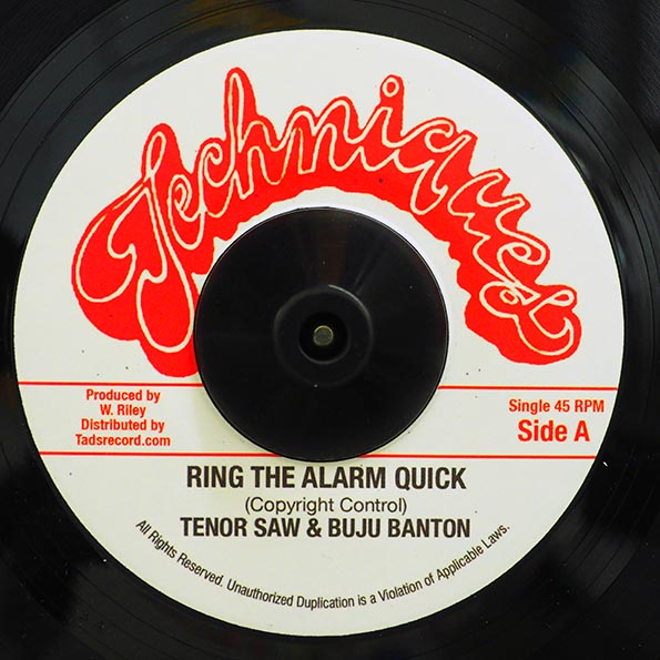 Tenor Saw, Buju Banton - Ring The Alarm Quick  /  Chronixx, Goldy - The Mini Song