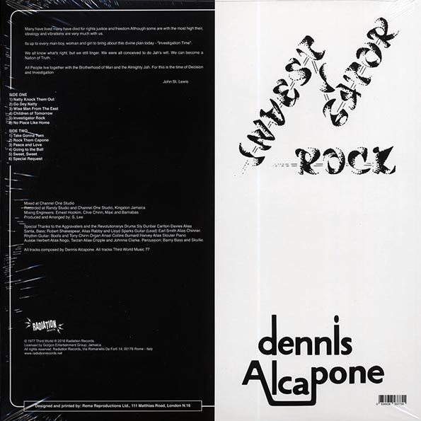 Dennis Alcapone - Investigator Rock