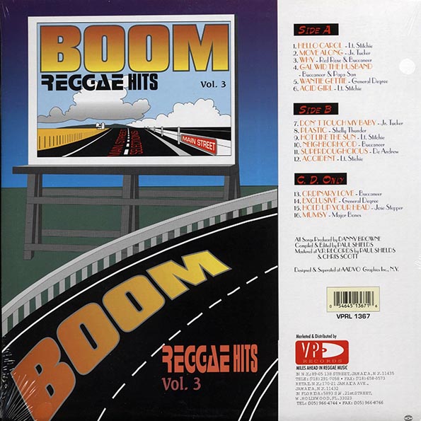 Boom Reggae Hits Volume 3