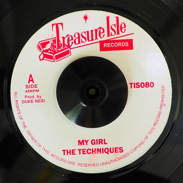 The Techniques - My Girl  /  The Techniques - You Don't Care