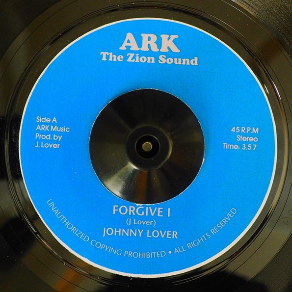 Johnny Lover - Forgive I  /  Ark Riders - Forgiven