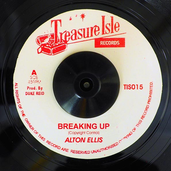 Alton Ellis - Breaking Up  /  Tommy McCook - Wall Street Shuffle