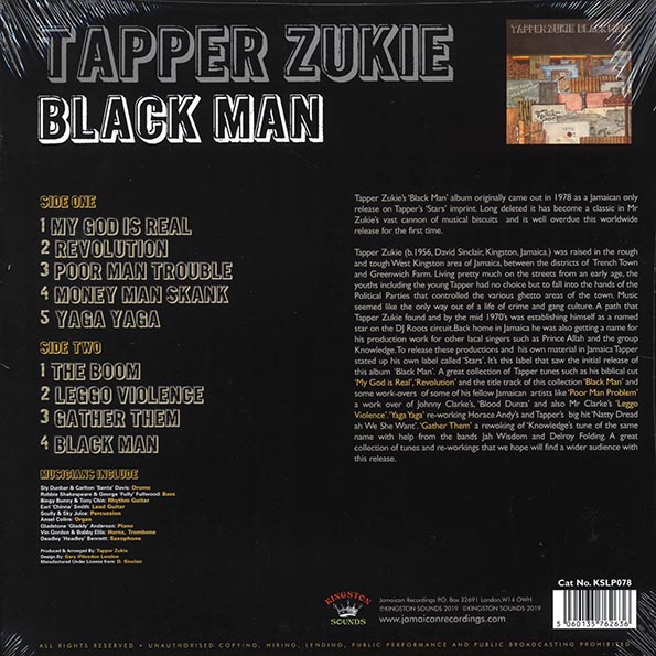 Tappa Zukie - Black Man