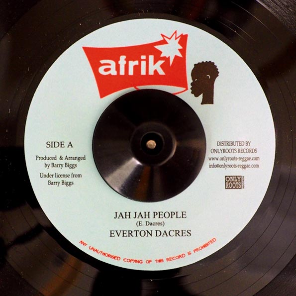 Everton Dacres - Jah Jah People  /  Stereophonics - Jah People Time (Version)