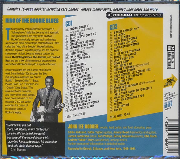 John Lee Hooker - Boogie Chillen': 50 Original All-Time Classics