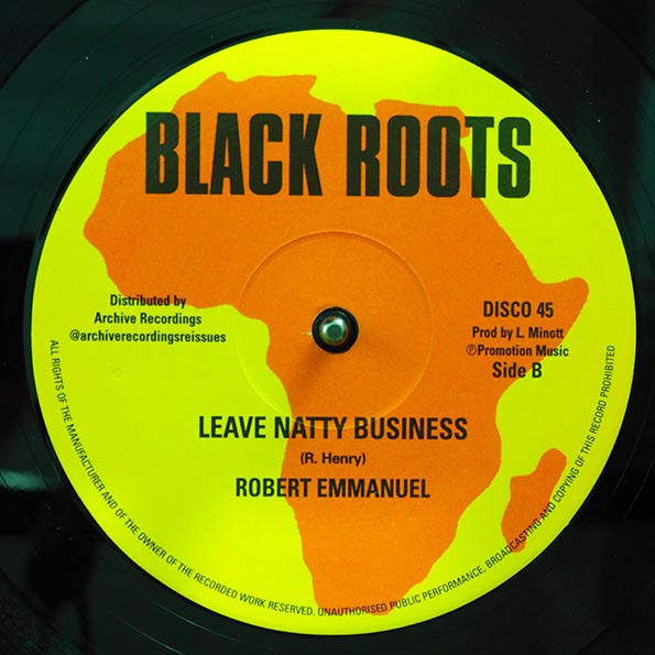 Barrington Levy & DarBaz - Jah Black (Extended Mix)  /  Robert Emmanuel - Leave People Business (Extended Mix)